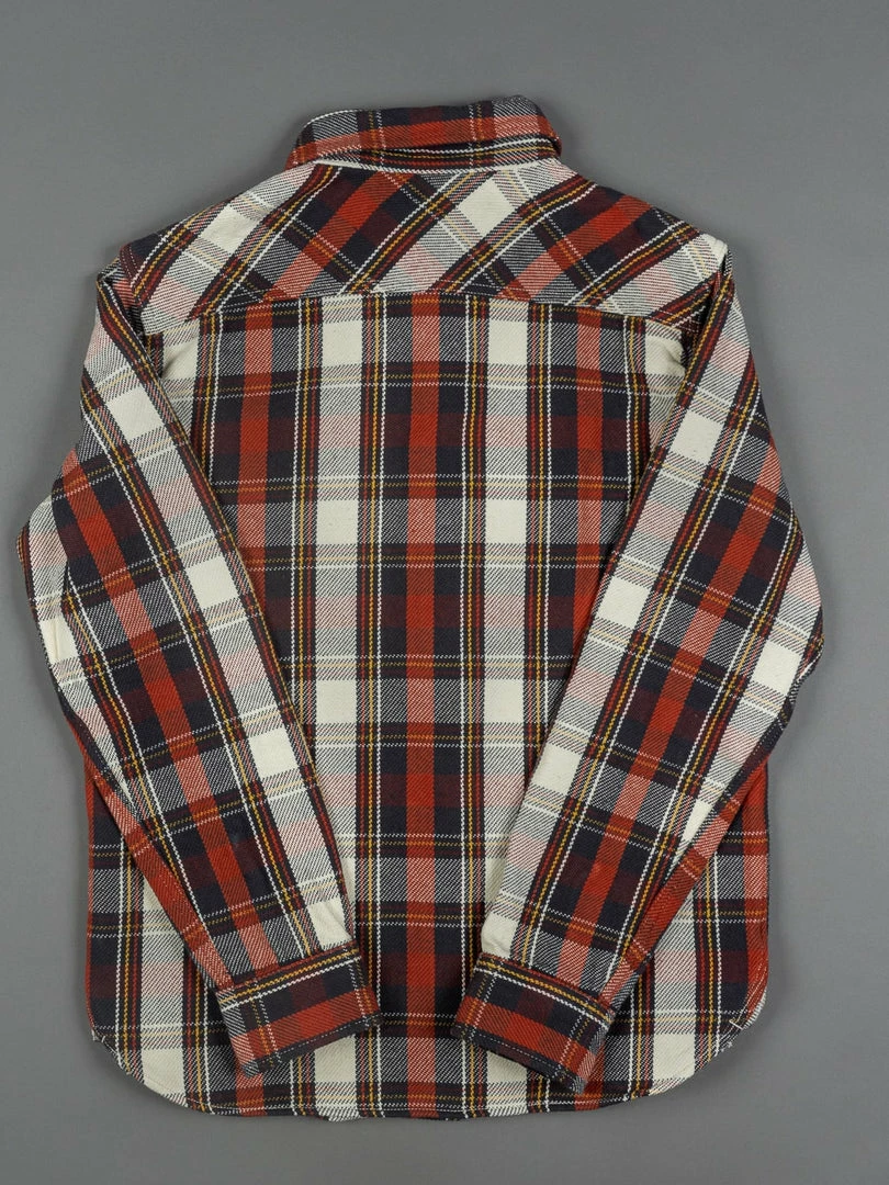 UES Heavy Flannel Shirt Red 10 UES Heavy Flannel Shirt Red
