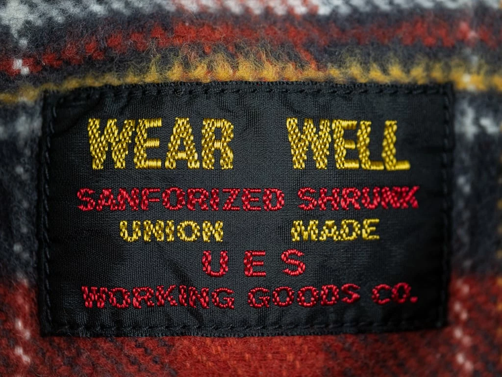 UES Heavy Flannel Shirt Red 22 UES Heavy Flannel Shirt Red