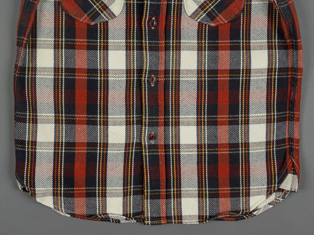 UES Heavy Flannel Shirt Red 19 UES Heavy Flannel Shirt Red