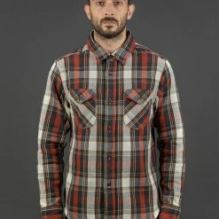 UES Heavy Flannel Shirt Red