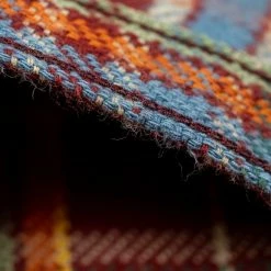 UES Heavy Flannel Shirt Red/Orange 45 UES Heavy Flannel Shirt Red/Orange