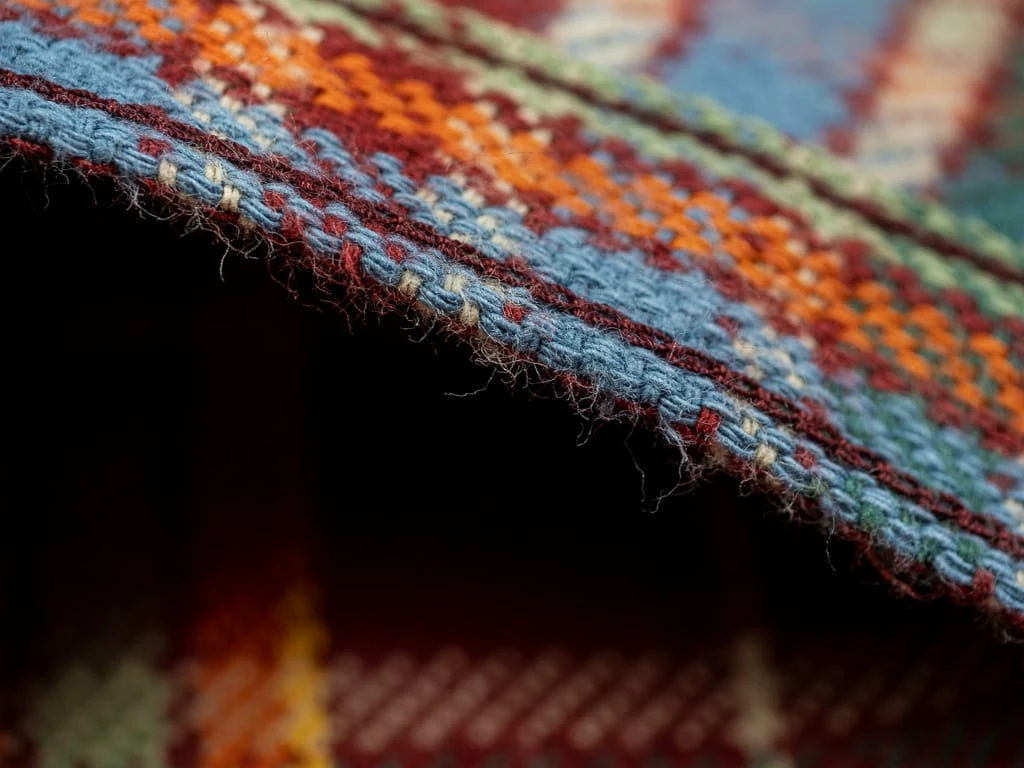 UES Heavy Flannel Shirt Red/Orange 20 UES Heavy Flannel Shirt Red/Orange