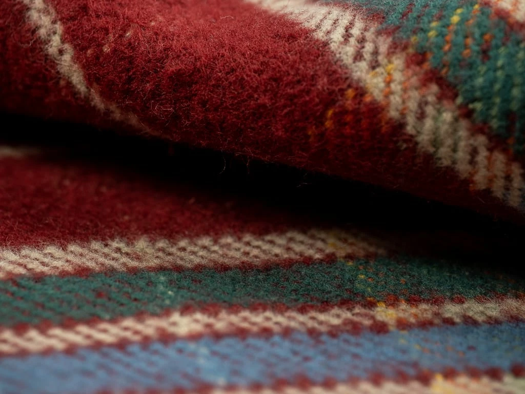 UES Heavy Flannel Shirt Red/Orange 21 UES Heavy Flannel Shirt Red/Orange