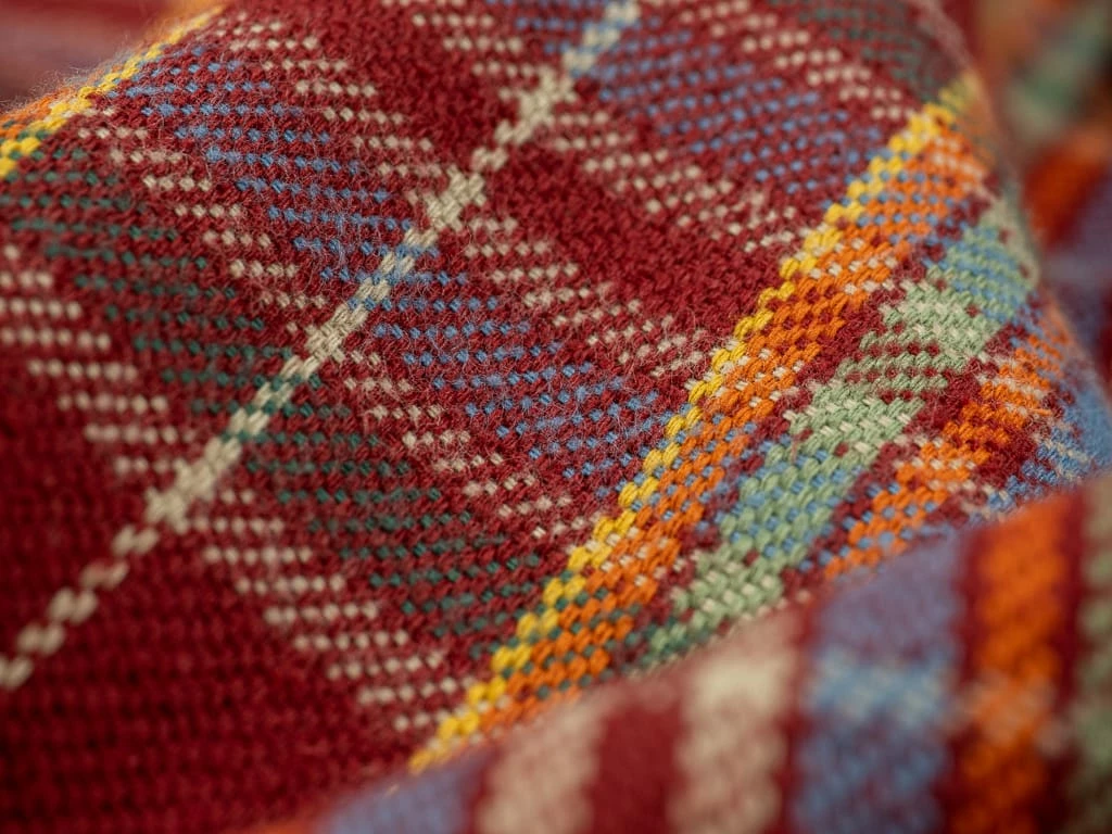 UES Heavy Flannel Shirt Red/Orange 23 UES Heavy Flannel Shirt Red/Orange