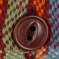 UES Heavy Flannel Shirt Red/Orange 41 UES Heavy Flannel Shirt Red/Orange