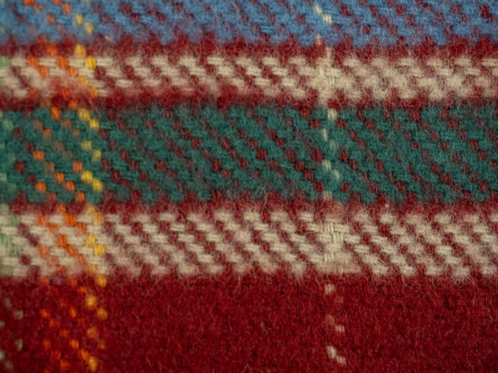 UES Heavy Flannel Shirt Red/Orange 28 UES Heavy Flannel Shirt Red/Orange