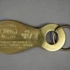 UES Brass Shoehorn Shaped Keyholder Gold