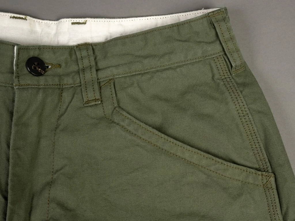 UES Duck Short Pants Olive 13 UES Duck Short Pants Olive