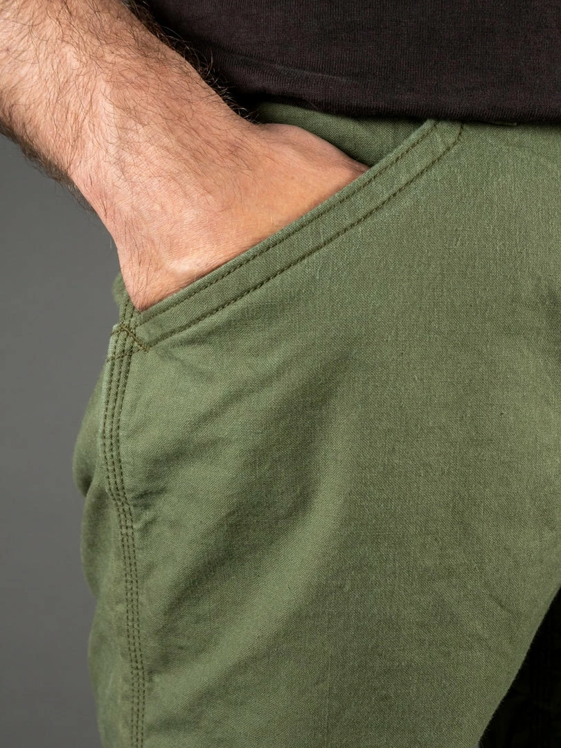 UES Duck Short Pants Olive 8 UES Duck Short Pants Olive