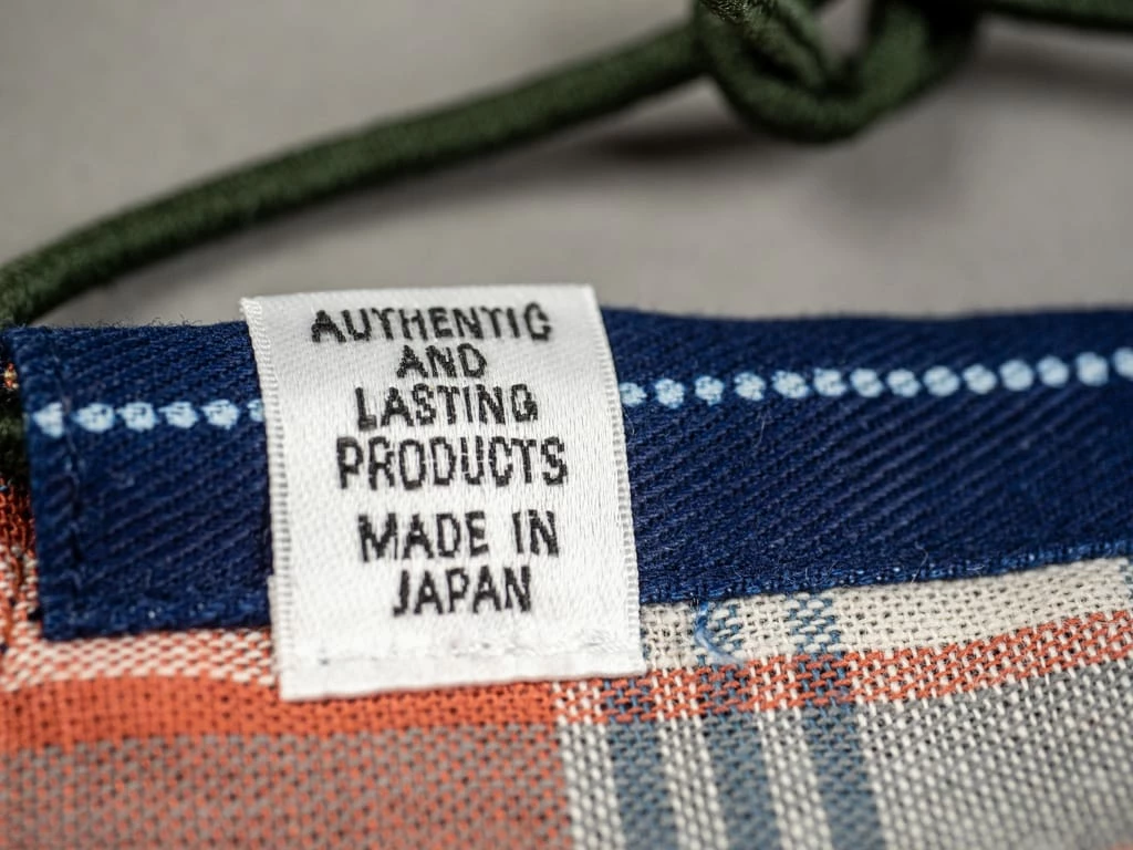 UES Face Mask Indigo Wabash 7 UES Face Mask Indigo Wabash