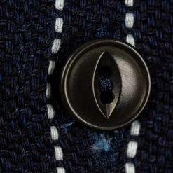 UES Indigo Stripe Heavy Flannel Shirt