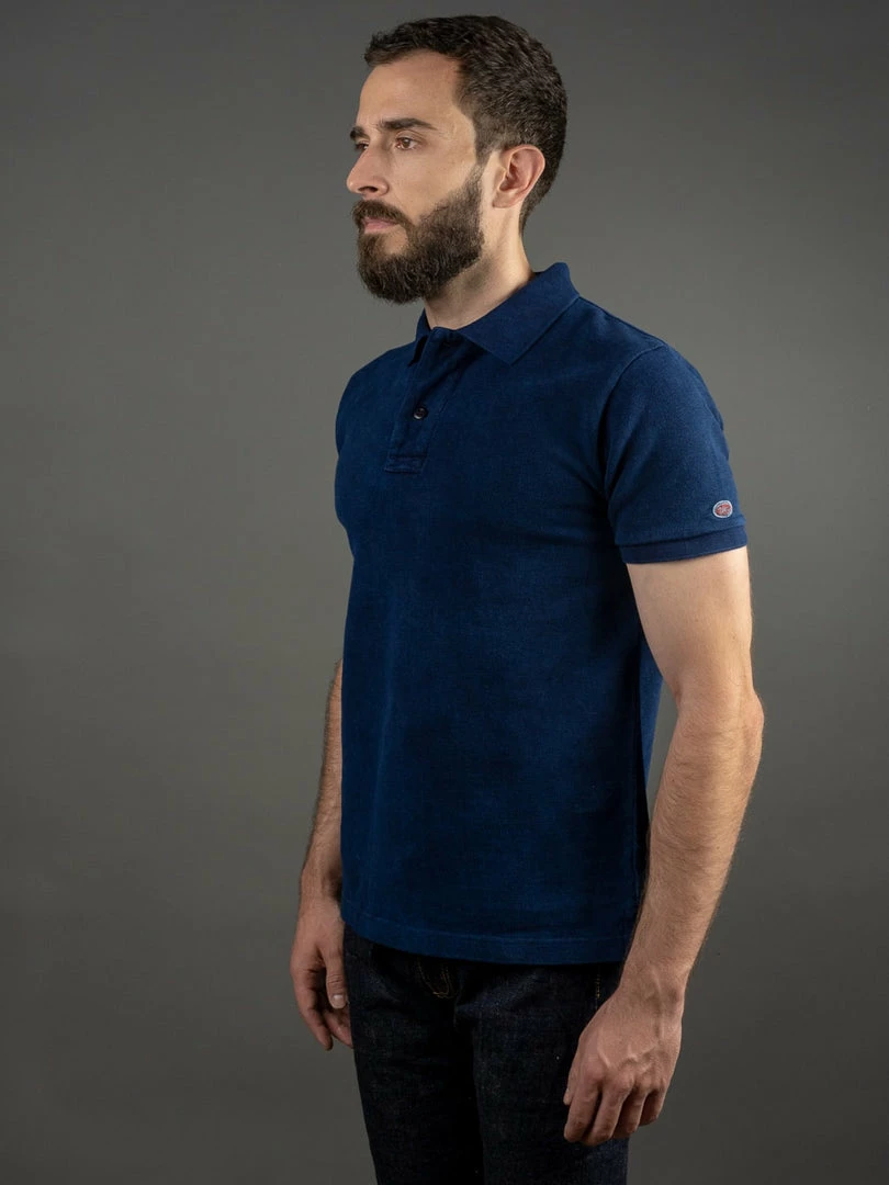 UES Polo Shirt Indigo 5 UES Polo Shirt Indigo