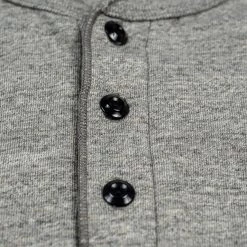 UES Ramayana Henley Neck T-Shirt Grey NEW ARRIVALS