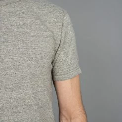 UES Ramayana Henley Neck T-Shirt Grey NEW ARRIVALS