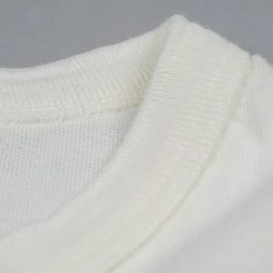 UES Ramayana Henley Neck T-Shirt White NEW ARRIVALS