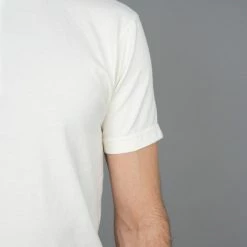 UES Ramayana Henley Neck T-Shirt White NEW ARRIVALS