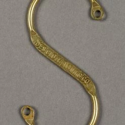 UES Brass S-Hook Golden
