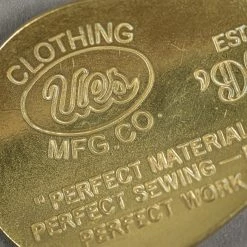 UES Brass Shoehorn Shaped Keyholder Gold 8 UES Brass Shoehorn Shaped Keyholder Gold