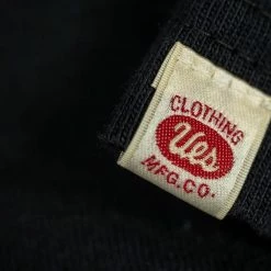 UES Ramayana Henley Neck T-Shirt Black