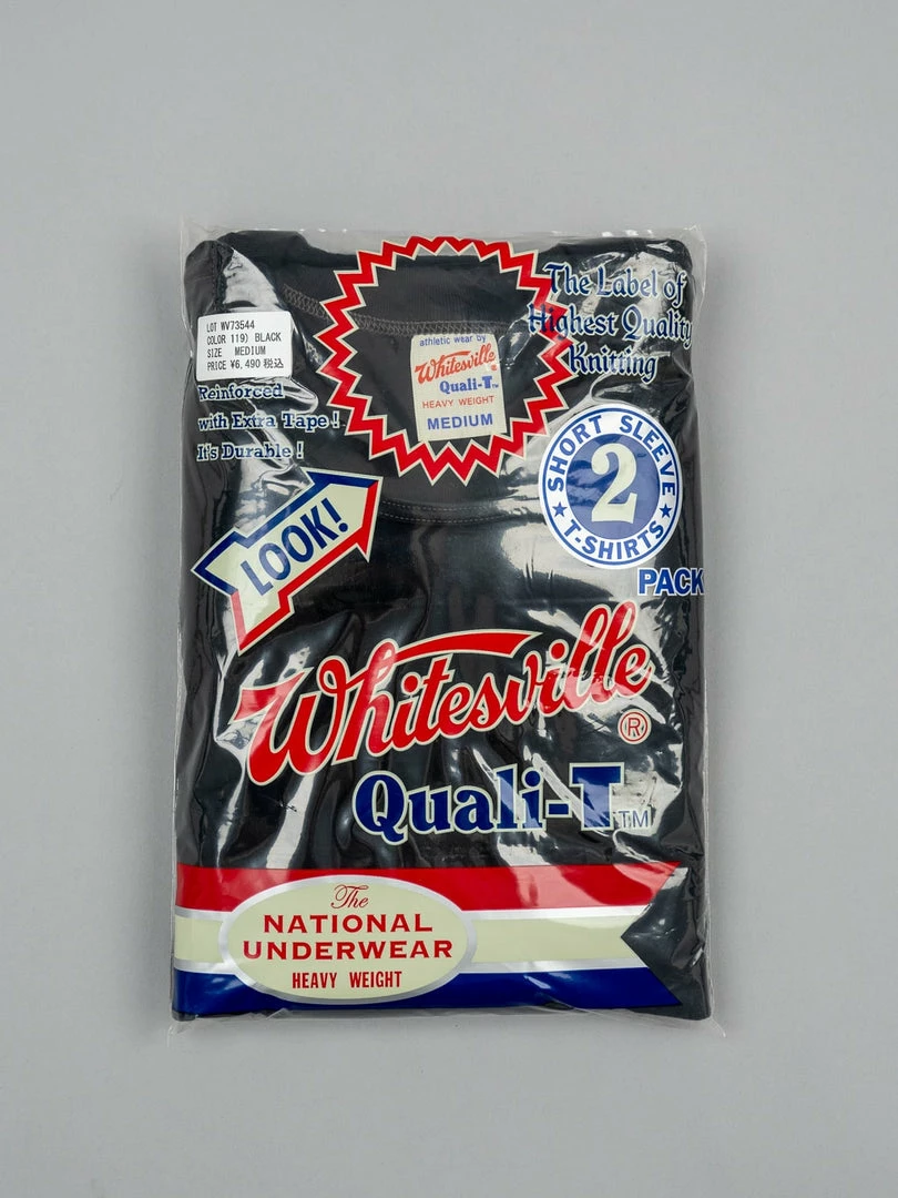 Whitesville Tubular T-shirt Black (2 Pack) 3 Whitesville Tubular T-shirt Black (2 Pack)