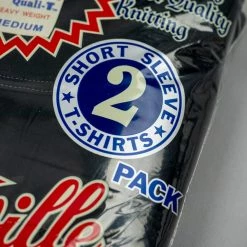 Whitesville Tubular T-shirt Black (2 Pack) 44 Whitesville Tubular T-shirt Black (2 Pack)